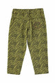 Pantalones verde caqui stilo mom fit de Piupiuchick, parte trasera.