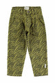 Pantalón estilo mom fit de color caqui con estampado de cebra de Piupiuchick.
