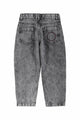 Pantalones vaqueros mom fit negro lavado  de la colección de otoño aw25  Piupiuchick- vista trasera.