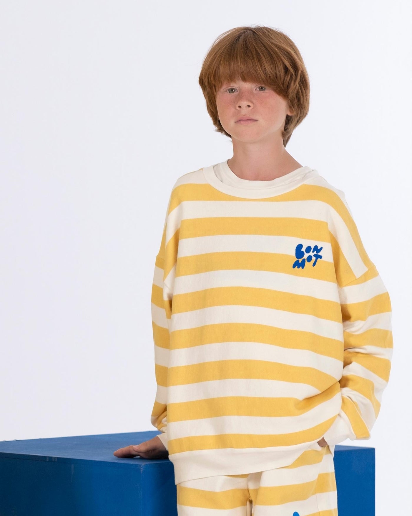 Bonmot Sweatshirt wide stripes