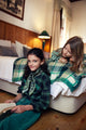 Green and black checkered flannel shirt Piupiuchick
