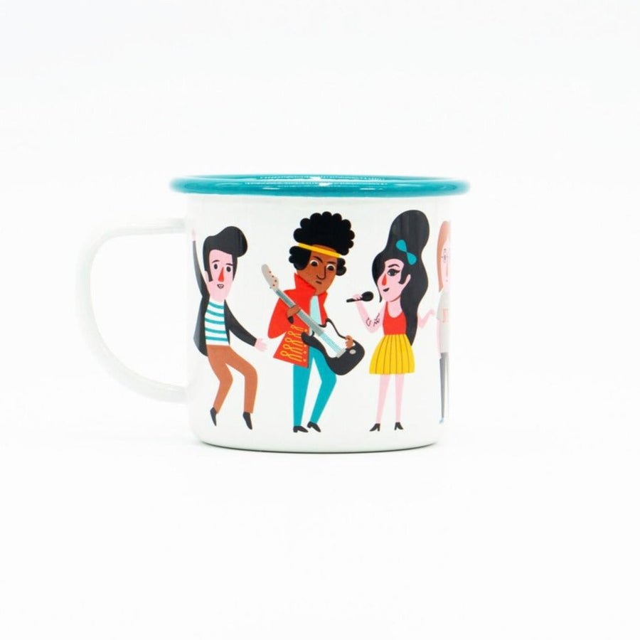 Enamel Mug Music Lover