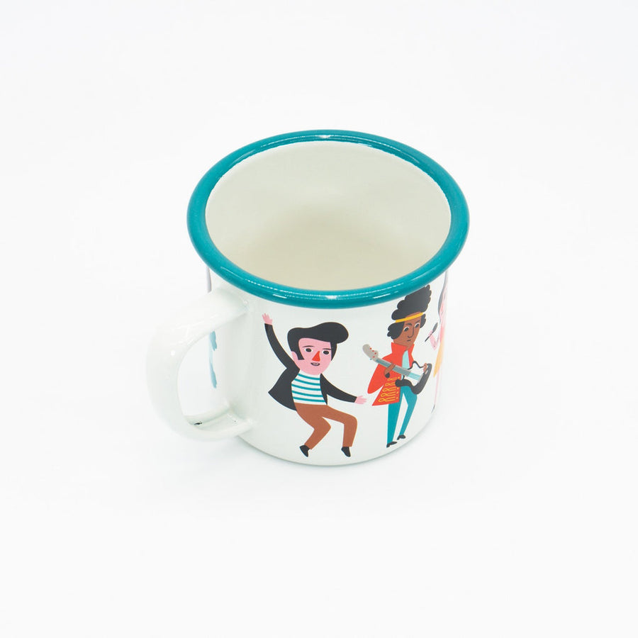 Enamel Mug Music Lover