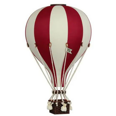 Super Balloon globo aerostático beige/burgundy SB720