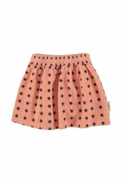 Falda corta | rosa con estrellas negras Piupiuchick