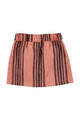 Short skirt | pink with black stripes Piupiuchick