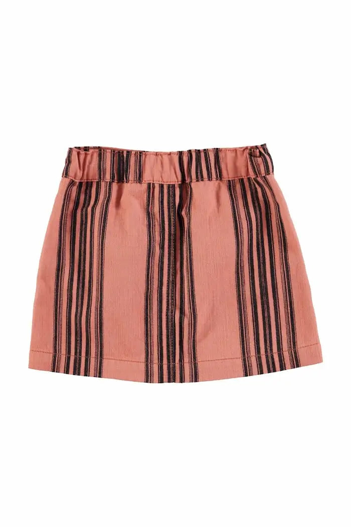 Short skirt | pink with black stripes Piupiuchick