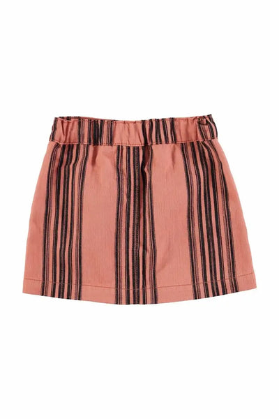 Short skirt | pink with black stripes Piupiuchick