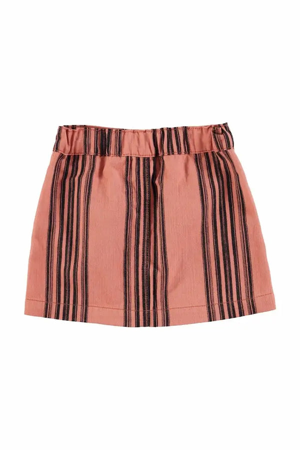 Short skirt | pink with black stripes Piupiuchick