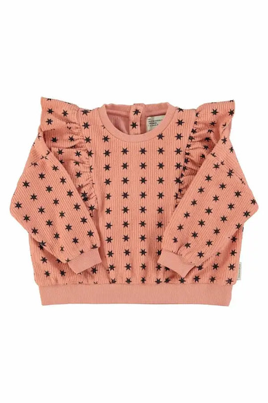 Hoodie | pink with black stars Piupiuchick