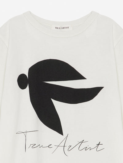Camiseta nº05 Ecru Cream Weekend House Kids
