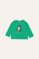 Penguin Long Sleeves Baby Tshirt