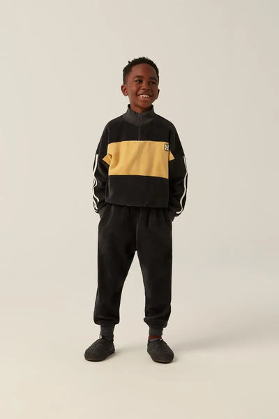 Grey Contrast Sweatshirt The Campamento
