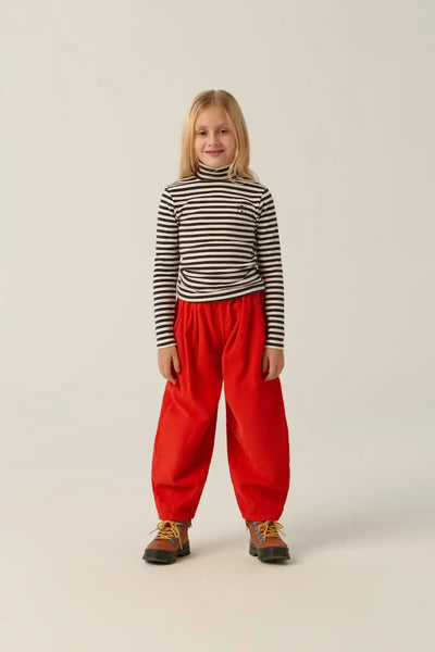 Grey Stripes Turtle Neck Tshirt The Campamento