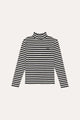 Camiseta Grey Stripes Turtle Neck The Campamento