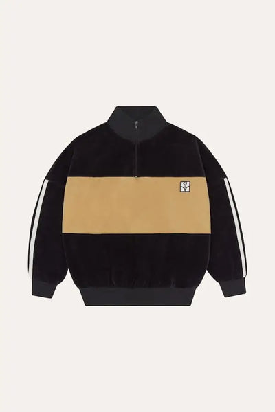 Grey Contrast Sweatshirt The Campamento