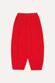 Pantalones infantiles de pana roja The Campamento, diseño clásico y cómodo para niña o niño