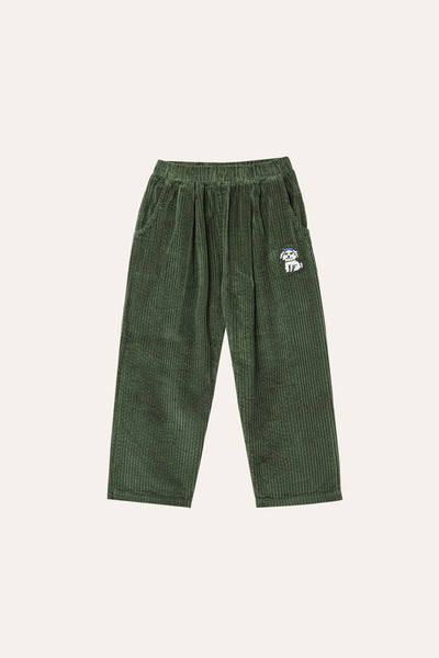 The Campamento green corduroy pants