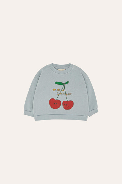 The Campamento Cherries baby sweatshirt