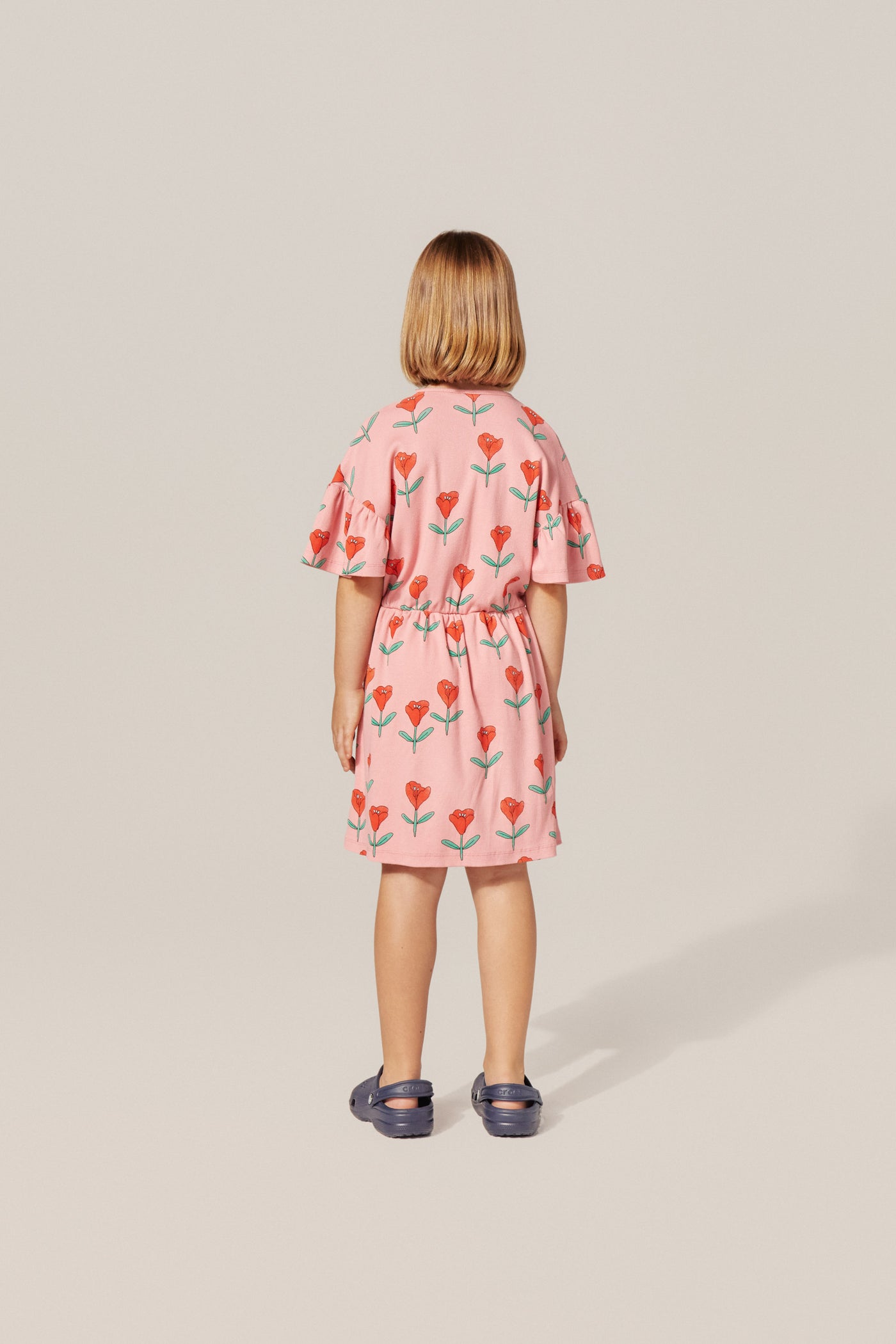 The Campamento Tulips Allover Pink Dress