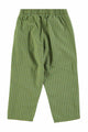 Pantalones unisex verdes de cuadros de PIupiuchick, vista atrás.
