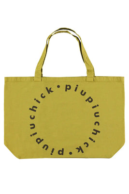 Bolsa XL con logo I verde oliva Piupiuchick