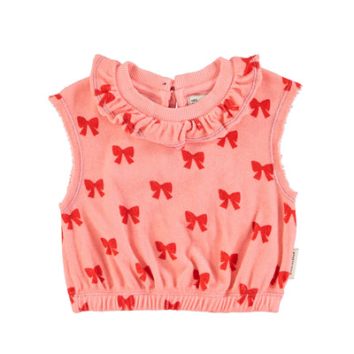 Top bebé con cuello l rosa Piupiuchick