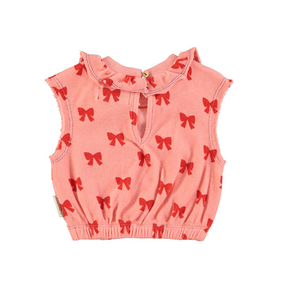 Top bebé con cuello l rosa Piupiuchick