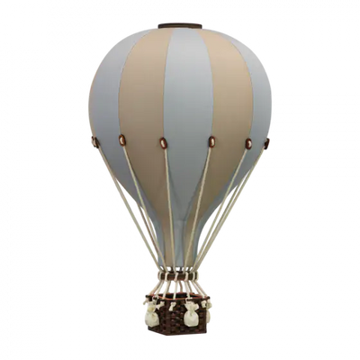 Super Balloon Hot air balloon light blue and beige SB 740