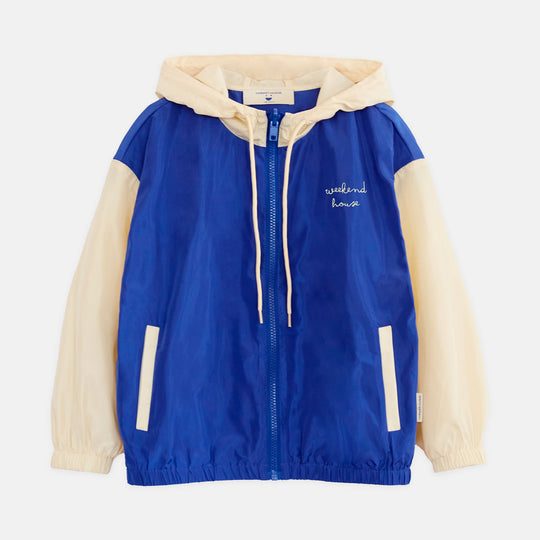 Chubasquero azul y amarillo Weekend House Kids