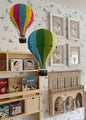 Hot air balloon- pink, yellow, blue SB702