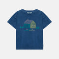 Camiseta azul "The house" Weekend House Kids