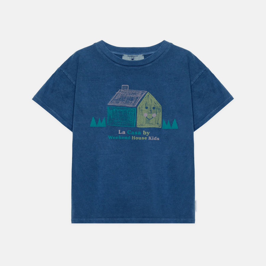 Camiseta azul "The house" Weekend House Kids