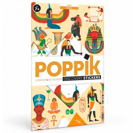 Poppik Gran poster de pegatinas Egipto