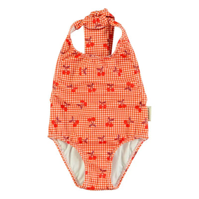 Bañador Vichy cerezas Piupiuchick
