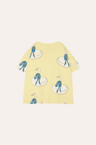 The Campamento Swans Allover Kids Tshirt