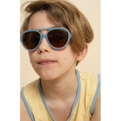 Grech&Co Polarized Aviator Sunglasses Sky Blue (3-8 years)