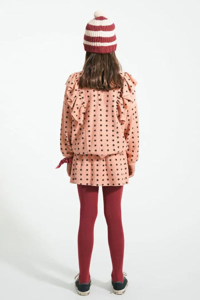 Sudadera | rosa con estrellas negras Piupiuchick
