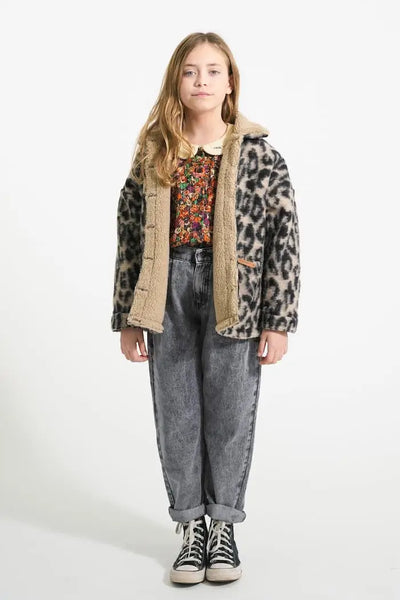 Jacket | raw with animal print Piupiuchick