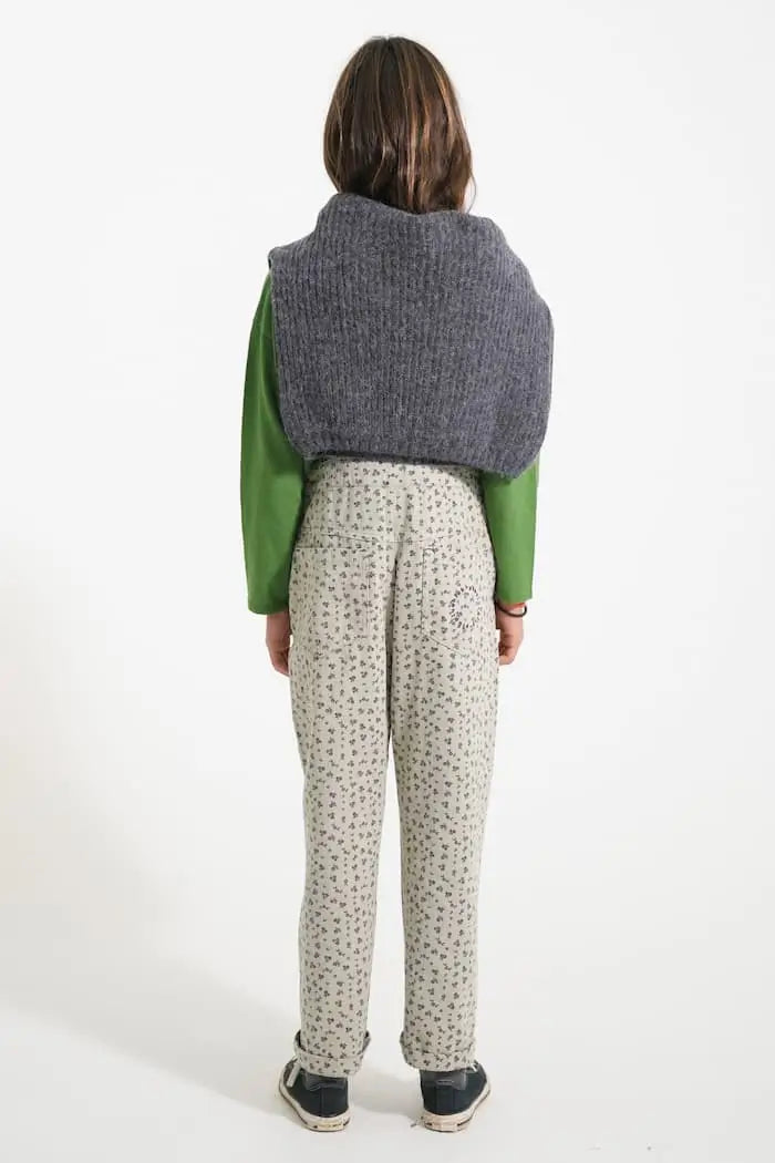 Peto | light gray with black flowers Piupiuchick