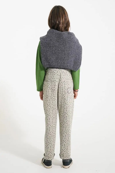 Peto | light gray with black flowers Piupiuchick