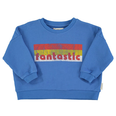 Sudadera | azul con estampado  "fantastic" Piupiuchick