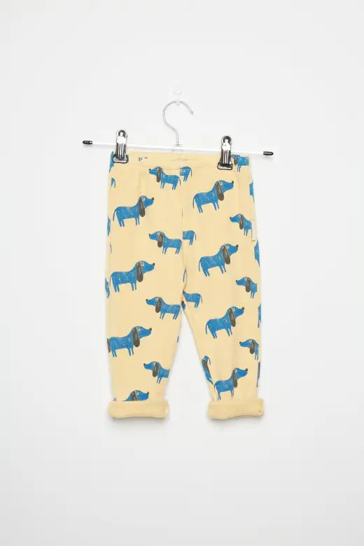 Blue Dog all over baby pants