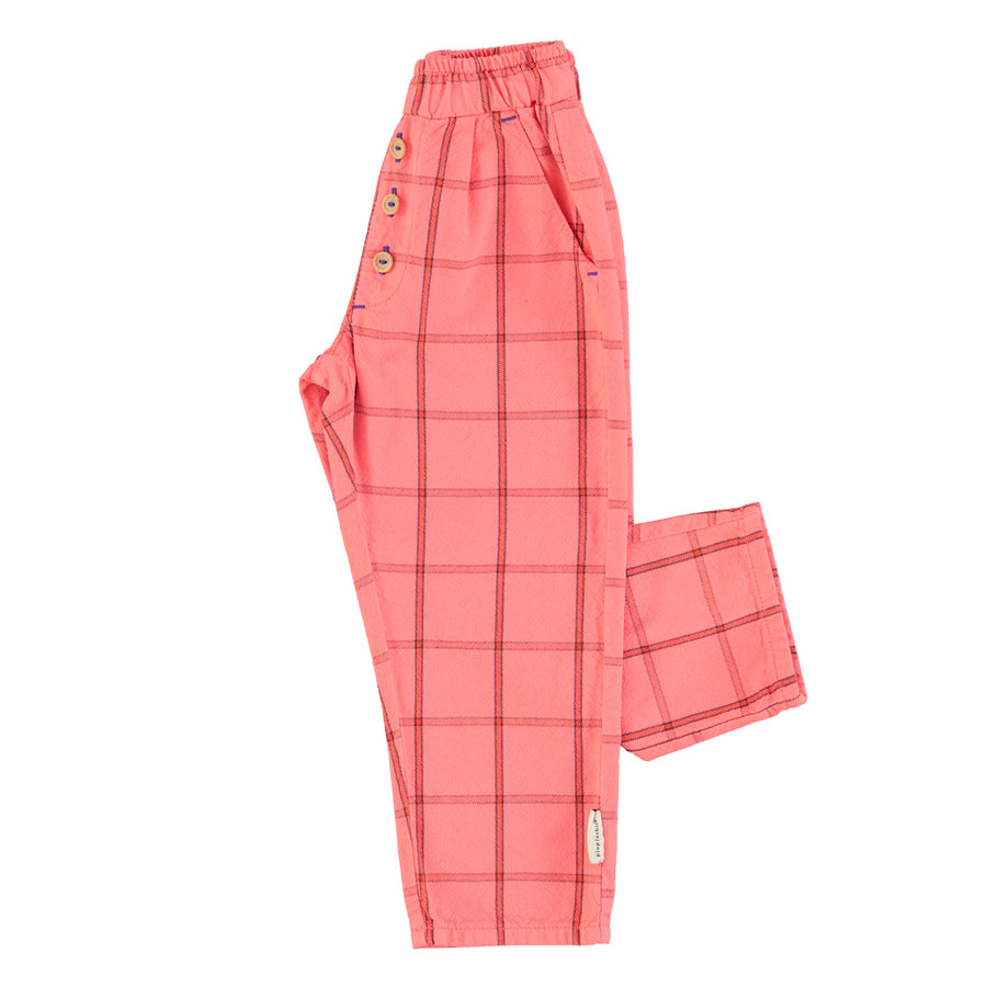 Plaid pants | pink Piupiuchick