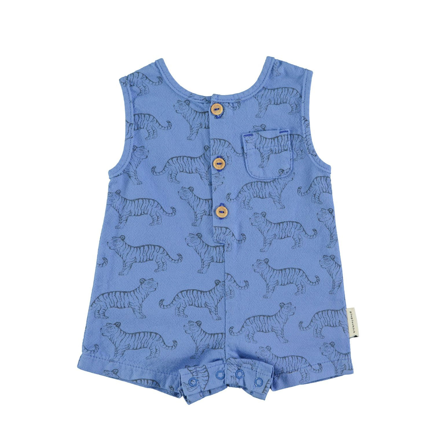 Tiger short jumpsuit | Azul Piupiuchick