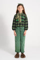 Green and black checkered flannel shirt Piupiuchick