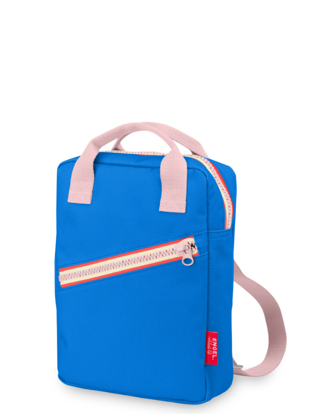 Backpack small 'Zipper true blue' – petit explorers