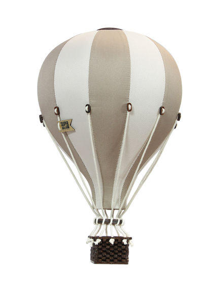 Decorative hot air balloon gold/cream  SB 728