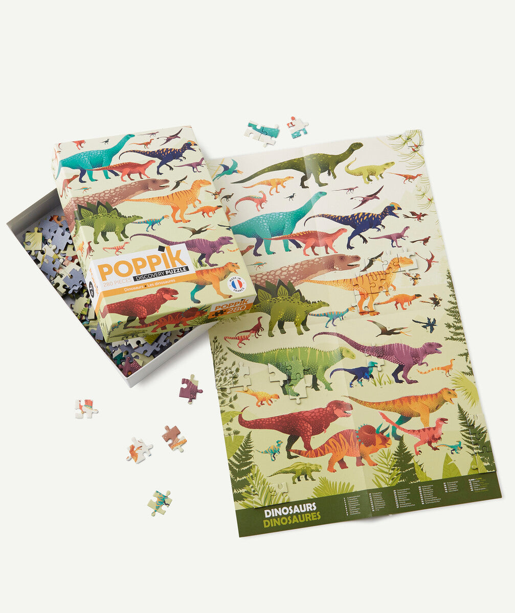 Poppik Puzzle de 280 piezas Dinosaurios