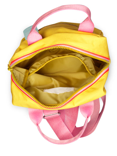 Large "Zipper Yellow" backpack